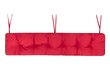Spilvens soliņam Etna Oxford 180x40 cm, sarkans cena un informācija | Krēslu paliktņi | 220.lv