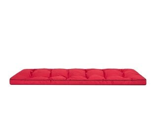 Spilvens soliņam Etna Oxford 120x50 cm, sarkans cena un informācija | Krēslu paliktņi | 220.lv