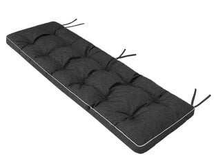 Подушка на скамейку Etna Ekolen 120x50 см, черная цена и информация | Подушки, наволочки, чехлы | 220.lv