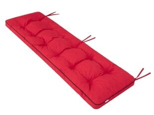 Подушка на скамейку Etna Oxford 150x50 см, красная цена и информация | Подушки, наволочки, чехлы | 220.lv