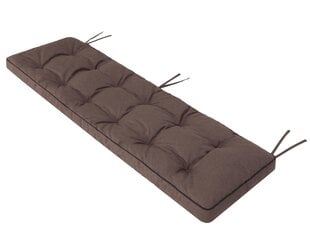 Подушка на скамейку Etna Ekolen 150x50 см, коричневая цена и информация | Подушки, наволочки, чехлы | 220.lv