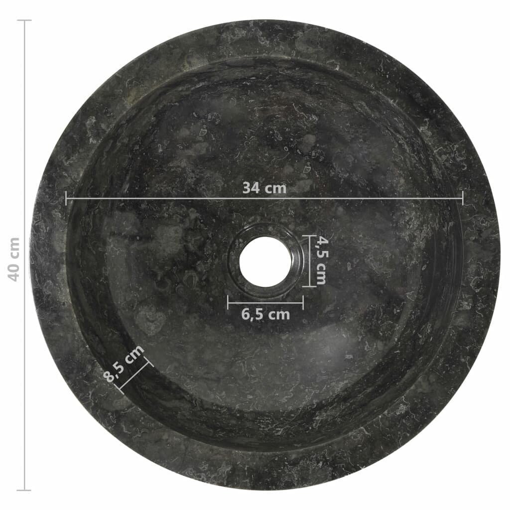 Izlietne 400x120, melna cena un informācija | Izlietnes | 220.lv