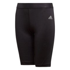 Футбольные шорты для мальчиков Adidas ASK Short Tight Junior, черные цена и информация | Шорты для мальчиков | 220.lv