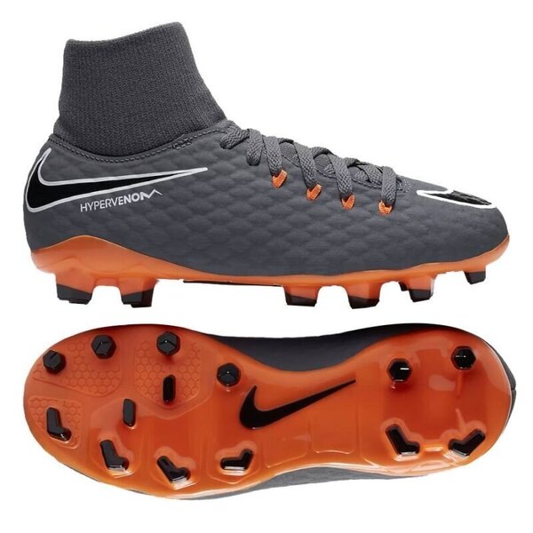 Futbola apavi Nike Hypervenom Phantom 3 Academy DF FG Jr AH7287-081 (44346)  cena | 220.lv