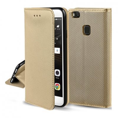 Hallo Smart Magnet Book Case Grāmatveida Maks Telefonam Samsung Galaxy A72 Zeltains цена и информация | Telefonu vāciņi, maciņi | 220.lv