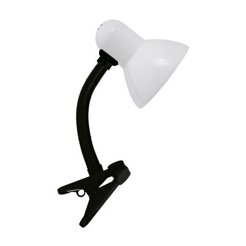 Tola e27 balta clip galda lampa STRÜHM 305 x 135 x 125 mm цена и информация | Galda lampas | 220.lv