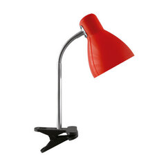 Kati e27 sarkana clip galda lampa STRÜHM 360 x 145 x 117 mm cena un informācija | Galda lampas | 220.lv