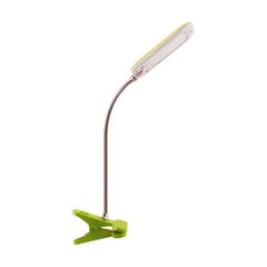 Зеленая clip настольная лампа smd led STRÜHM dori led, 360 x 160 x 65 мм цена и информация | Настольные светильники | 220.lv