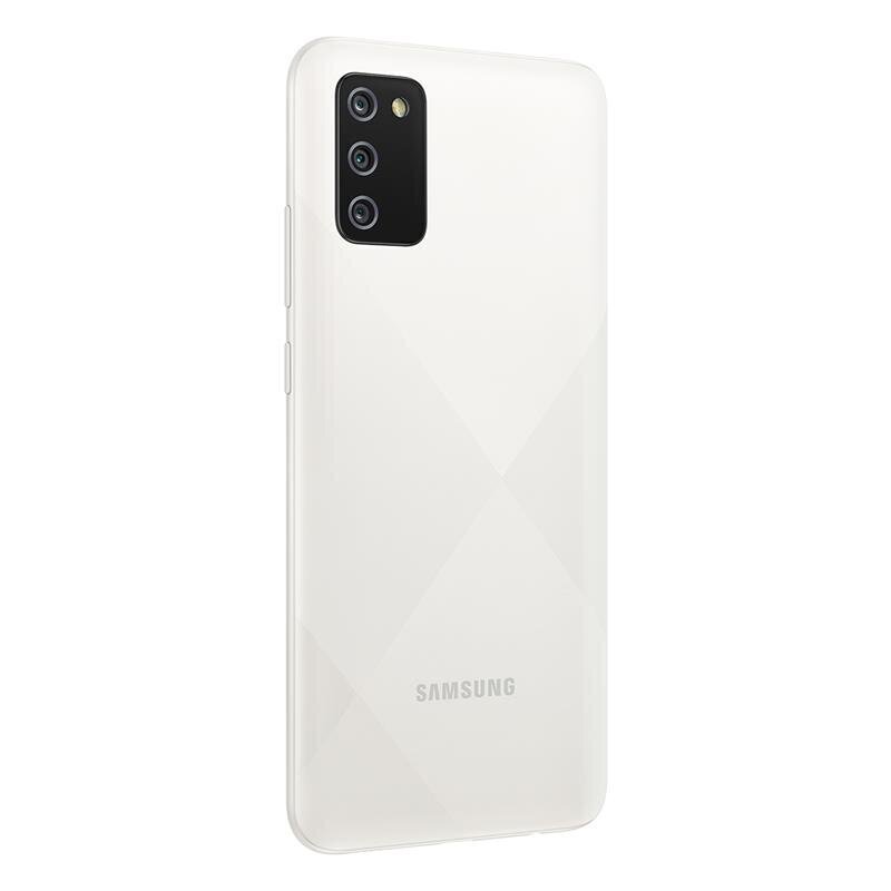 Samsung Galaxy A02s, 32GB, Dual SIM, White cena un informācija | Mobilie telefoni | 220.lv