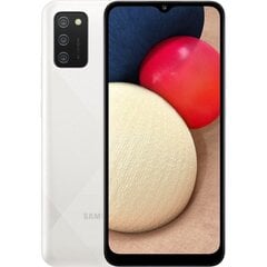 Samsung Galaxy A02s, 32GB, Dual SIM, White cena un informācija | Mobilie telefoni | 220.lv