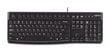 Vadu tastatūra Logitech K120, melna cena un informācija | Klaviatūras | 220.lv