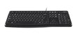 Vadu tastatūra Logitech K120, melna цена и информация | Klaviatūras | 220.lv