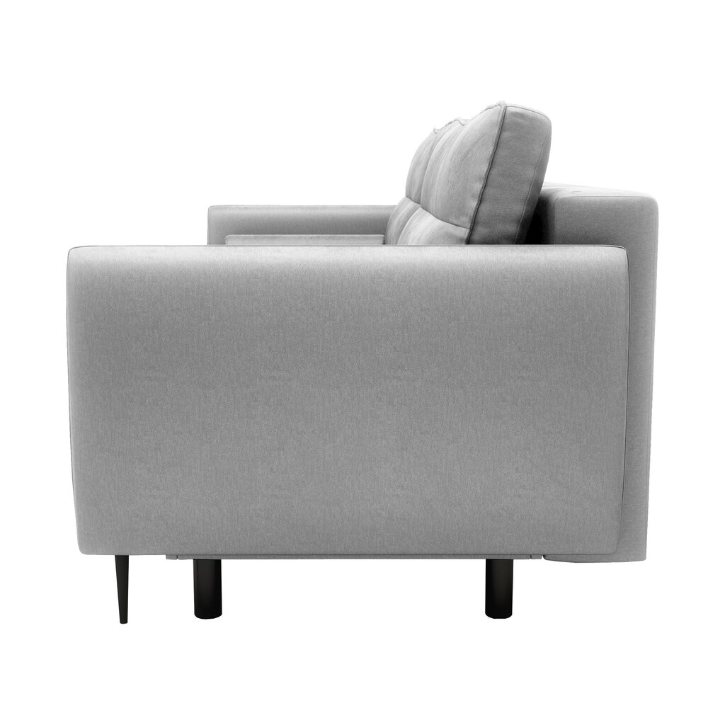 Dīvāns Kobik Kioto, pelēks cena un informācija | Dīvāni | 220.lv