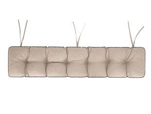 Подушка на скамейку Etna Oxford 180x40 см, бежевая цена и информация | Подушки, наволочки, чехлы | 220.lv