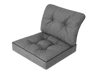 Комплект подушек на стул Emma Tech 50 см, серый цена и информация | Подушки, наволочки, чехлы | 220.lv