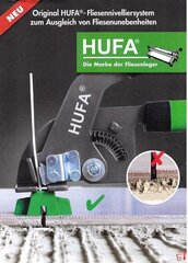 Kомплект системы выравнивания плиток в практичном ведре HUFA  цена и информация | Механические инструменты | 220.lv