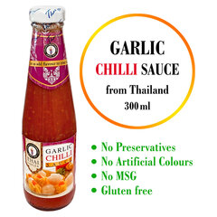 Ķiploku Čili piparu mērce, Garlic Chilli Sauce, Thai Dancer, 300 ml cena un informācija | Mērces | 220.lv