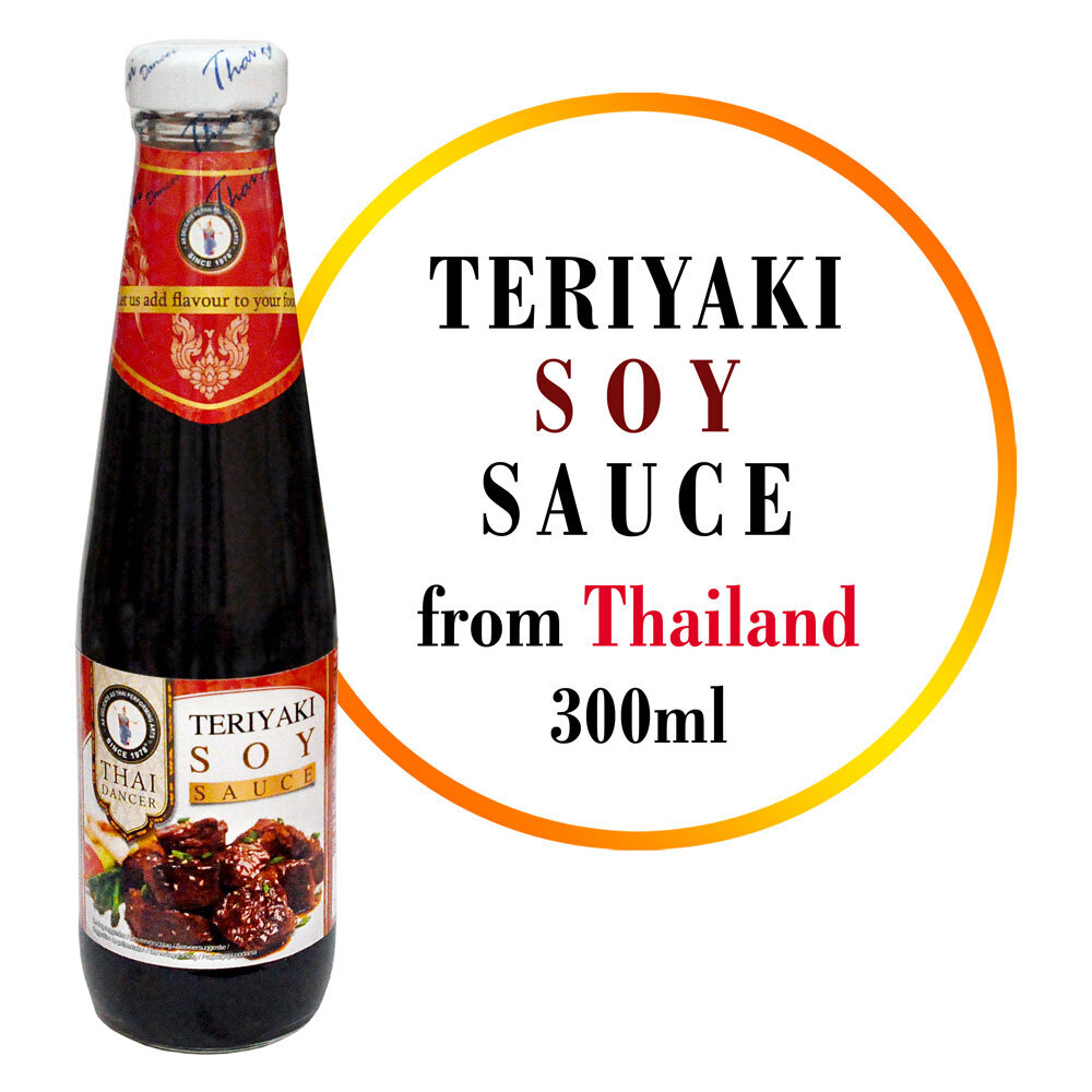 Terijaki sojas mērce, Teriyaki soy sauce, Thai Dancer, 300 ml цена и информация | Mērces | 220.lv