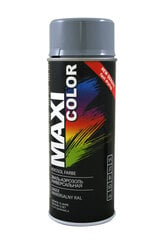 Sudrabaini pelēka spīdīga krāsa MOTIP MAXI color 400ml cena un informācija | Krāsas | 220.lv