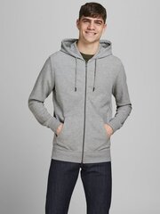 JACK & JONES Толстовка мужская, светло-серый цена и информация | Мужские толстовки | 220.lv