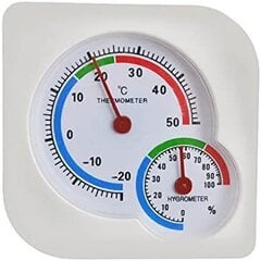 Higrometrs + analogais termometrs cena un informācija | Meteostacijas, āra termometri | 220.lv