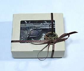 Dāvana, glicerīna ziepes Pistole, 3Dsoap 70 g, cena un informācija | Ziepes | 220.lv