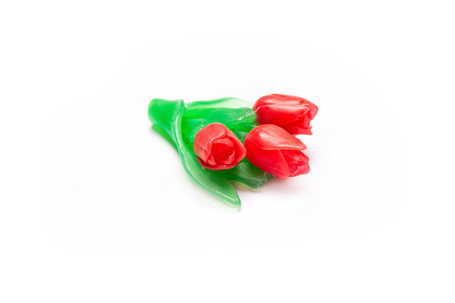 Dāvana Glicerīna ziepes Tulpes, 3Dsoap 30 g, cena un informācija | Citas oriģinālas dāvanas | 220.lv