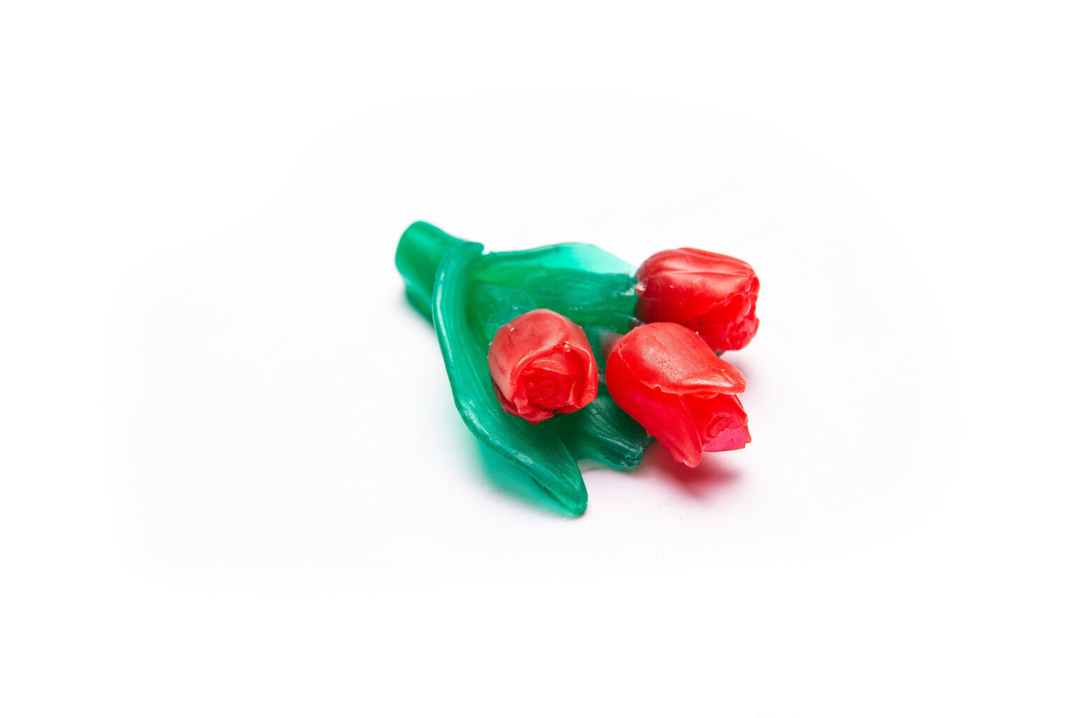 Dāvana Glicerīna ziepes Tulpes, 3Dsoap 30 g, cena un informācija | Citas oriģinālas dāvanas | 220.lv