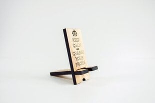 деревянный держатель телефона цена и информация | Другие оригинальные подарки | 220.lv