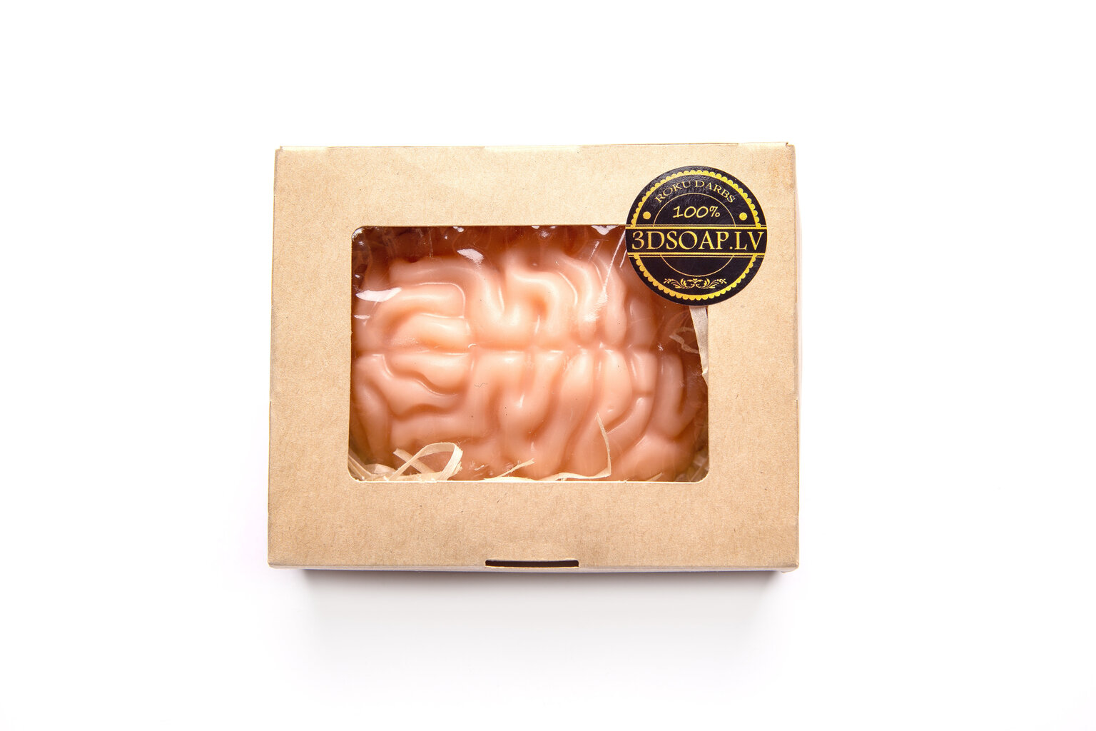 Dāvana Glicerīna ziepes Smadzenes,3Dsoap 70 g cena un informācija | Citas oriģinālas dāvanas | 220.lv