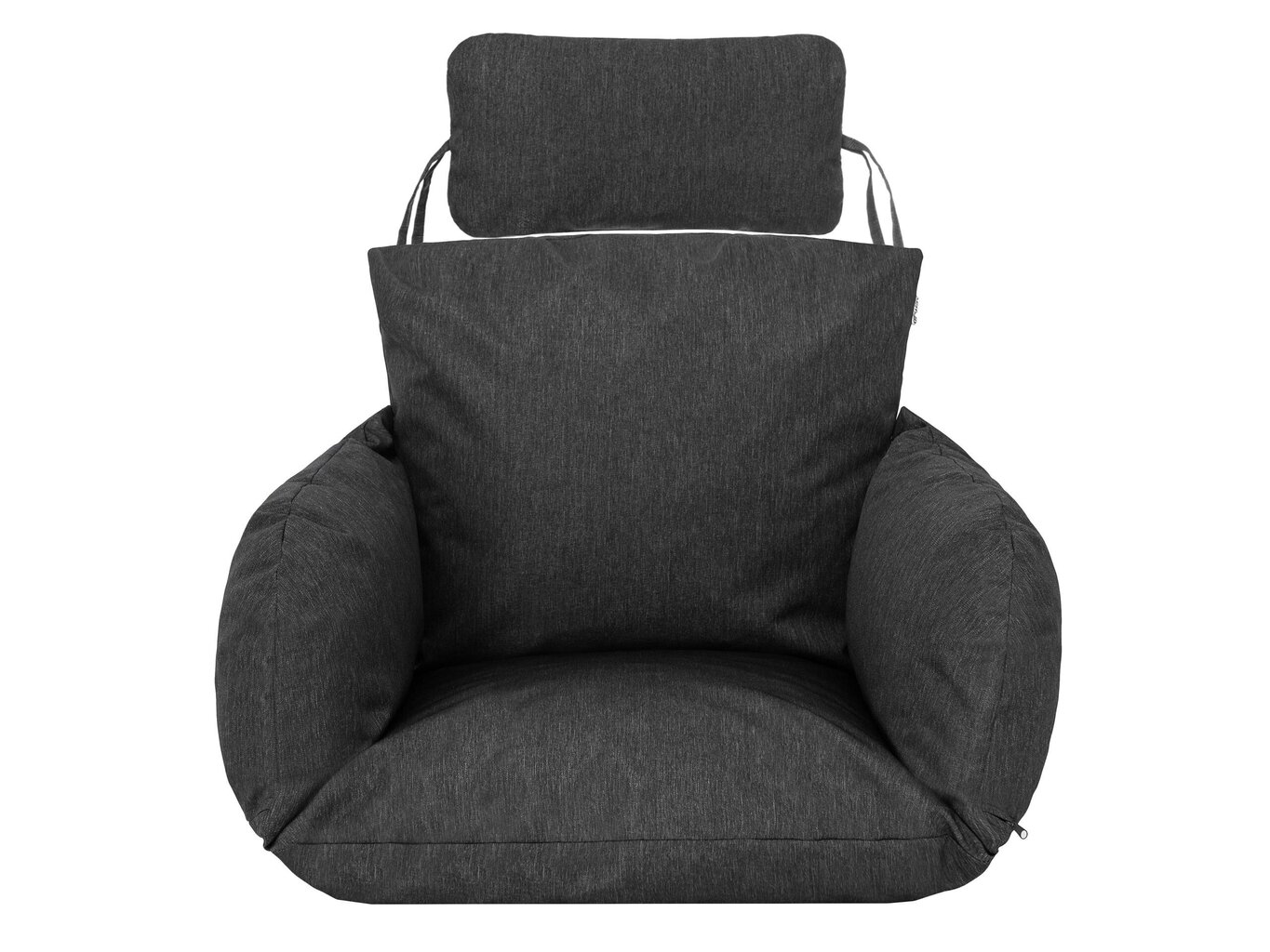 Spilvens piekarināmam šūpuļkrēslam Hobbygarden Barry Ekolen, melns cena un informācija | Krēslu paliktņi | 220.lv