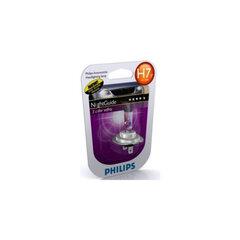 Auto spuldzes PHILIPS H7 12V 55W Night Guide R, 2 gab. (blisteris) cena un informācija | Auto spuldzes | 220.lv