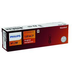 Автомобильная лампа PHILIPS 24V W1.2 1.2W W2 x 4.6D T5 цена и информация | Автомобильные лампочки | 220.lv