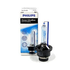 PHILIPS Автомобильная лампа D2S 85V 35W P32D-2 XENON ULTRA BLUE цена и информация | Автомобильные лампочки | 220.lv