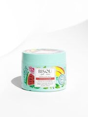 Barojošs arbūza-mango skrubis ķermenim, Bisou, 350 ml cena un informācija | Ķermeņa skrubji | 220.lv