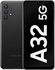 Samsung Galaxy A32 5G, 64 GB, Dual SIM, Black cena un informācija | Mobilie telefoni | 220.lv