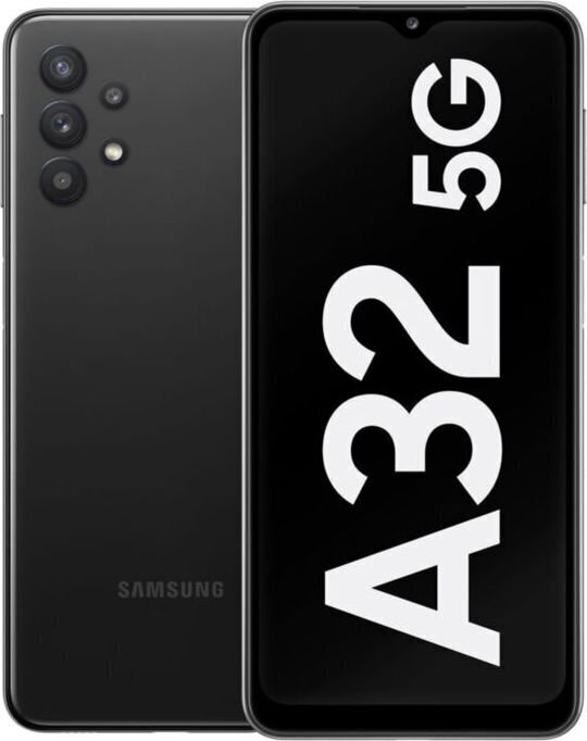 Samsung Galaxy A32 5G, 64 GB, Dual SIM, Black цена и информация | Mobilie telefoni | 220.lv