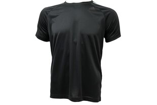 Vīriešu sporta t-krekls Adidas D2M 3-Stripes Tee BK0970 cena un informācija | Sporta apģērbs vīriešiem | 220.lv