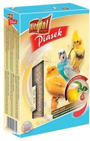 Vitapol smiltis putniem, apelsīnu 1,5kg цена и информация | Putnu barība | 220.lv