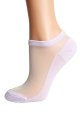 Укороченные женские носки светло-розового цвета с блеском LUCINA цена и информация | Женские носки | 220.lv
