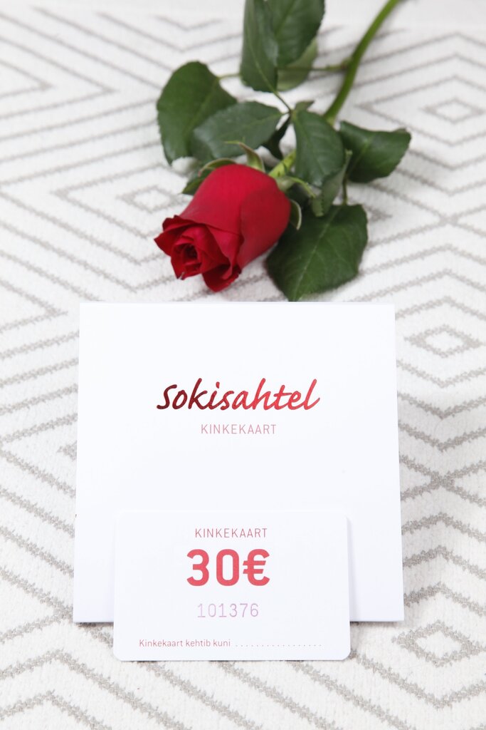 Sokisahtel dāvanu karte 30 € cena un informācija | Citas oriģinālas dāvanas | 220.lv