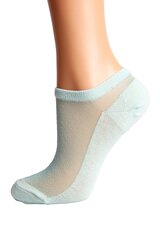 Укороченные женские носки мятно-зеленого цвета с блеском LUCINA цена и информация | Женские носки | 220.lv