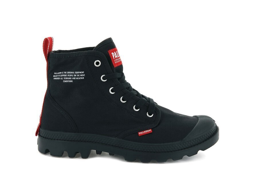 Palladium Pampa Hi Dare kedas, melnas cena un informācija | Sporta apavi sievietēm | 220.lv