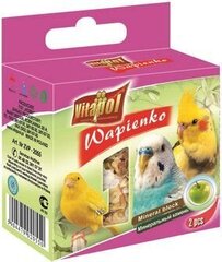 Minerālakmens putniem, ar čaumalām Vitapol (2 gab), 35g цена и информация | Корм для птиц | 220.lv