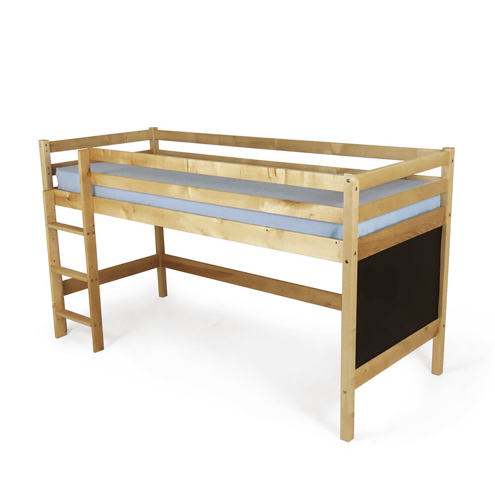 Divstāvu gulta ar tāfeli, 80 x 200 cm cena un informācija | Bērnu gultas | 220.lv