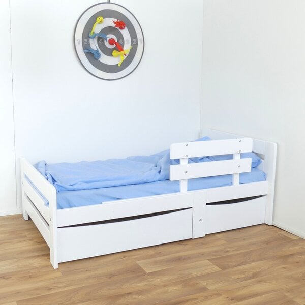 Izvelkama bērnu gulta no bērza cena | 220.lv