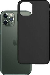 Maciņš 3mk Matt Case Apple iPhone 12 Pro Max melns cena un informācija | Telefonu vāciņi, maciņi | 220.lv