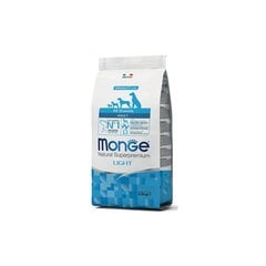 Monge Dry Dog Spec. Line - All Breeds Adult Light Salmon & Rice sausā barība suņiem 2,5kg cena un informācija | Sausā barība suņiem | 220.lv