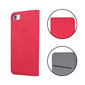 Telefona maciņš Smart Magnet, piemērots Samsung A32 5G, sarkans цена и информация | Telefonu vāciņi, maciņi | 220.lv