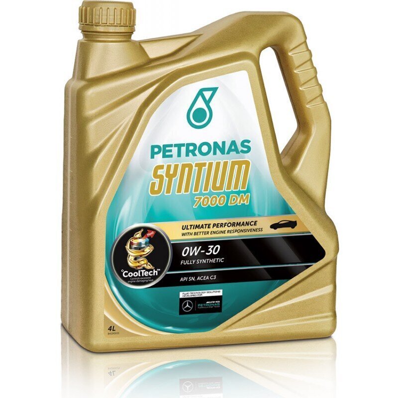 Motoreļļa PETRONAS SYNTIUM 7000 DM 0W-30 4L cena un informācija | Motoreļļas | 220.lv